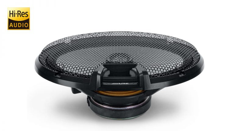 Alpine R2-S69 Next-Generation 6x9 (16cm x 24cm) 2-Way Coaxial R-Series Speakers