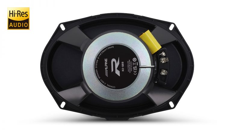 Alpine R2-S69 Next-Generation 6x9 (16cm x 24cm) 2-Way Coaxial R-Series Speakers