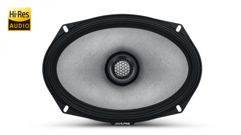 Alpine R2-S69 Next-Generation 6x9 (16cm x 24cm) 2-Way Coaxial R-Series Speakers