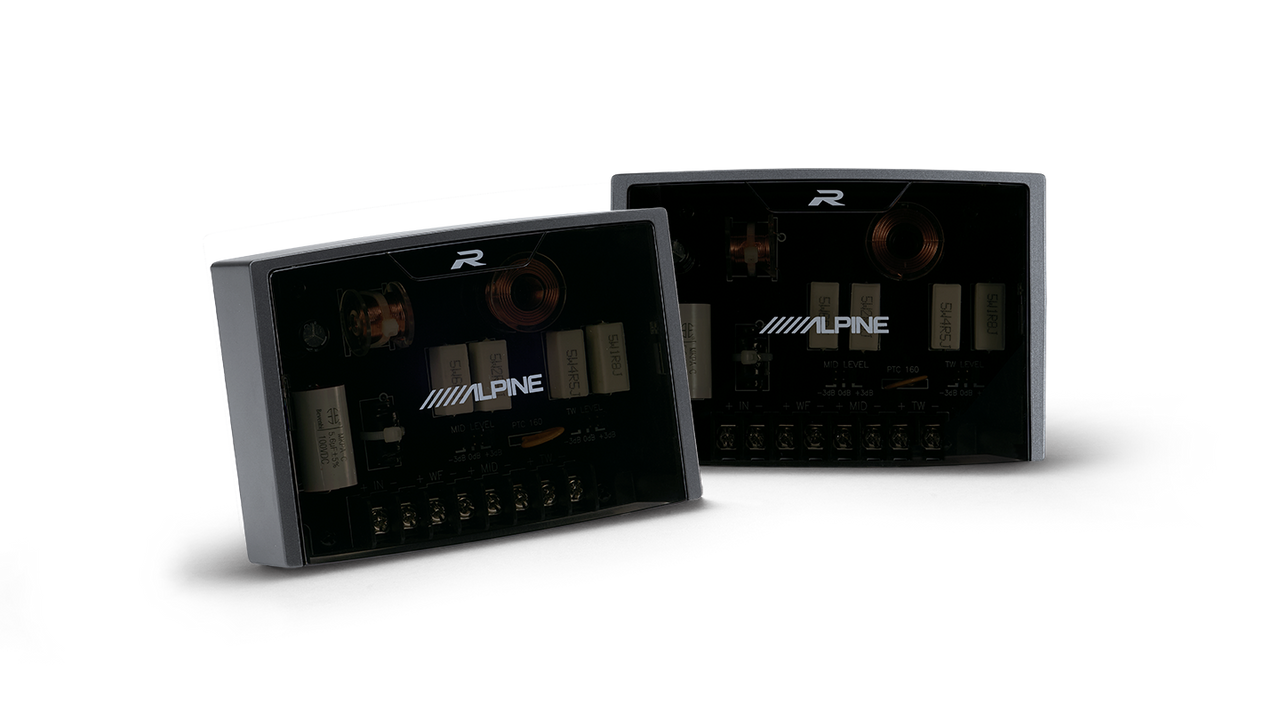 ALPINE R2-S653 Next-Generation 6-1/2 (16.5cm)  3-Way Component PRO Edition Speakers