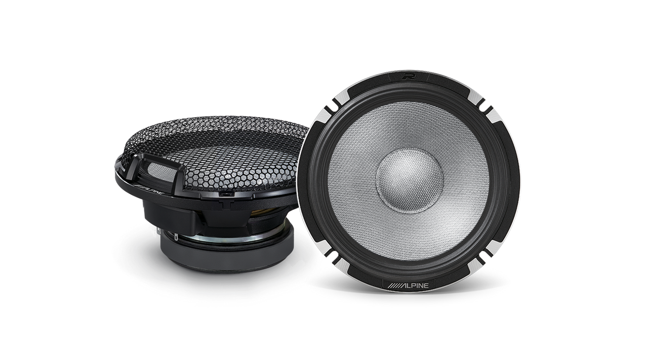 ALPINE R2-S653 Next-Generation 6-1/2 (16.5cm)  3-Way Component PRO Edition Speakers