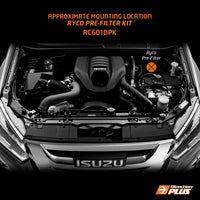 DIRECTION-PLUS RYCO PRE-FILTER KIT D-MAX / MU-X (RC601DPK)