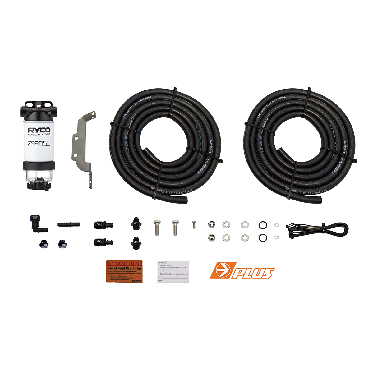 DIRECTION-PLUS RYCO PRE-FILTER KIT HOLDEN COLORADO RG / COLORADO 7 / TRAILBLAZER (RC602DPK)
