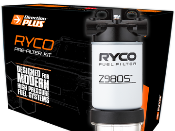 Direction-Plus  Ryco Pre-Filter Kit LAND CRUISER 200 (RC615DPK) + WIRELESS SENSOR KIT