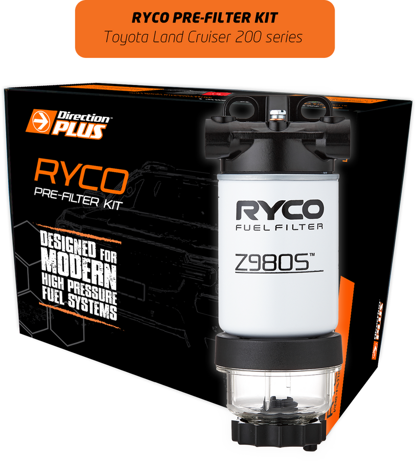 Direction-Plus  Ryco Pre-Filter Kit LAND CRUISER 200 (RC615DPK) + WIRELESS SENSOR KIT