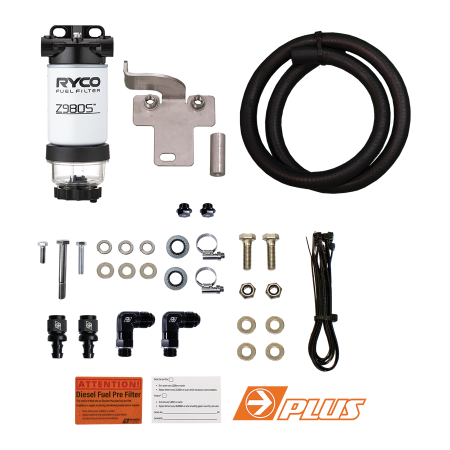 Direction-Plus  Ryco Pre-Filter Kit LANDCRUISER 70 (RC625DPK)