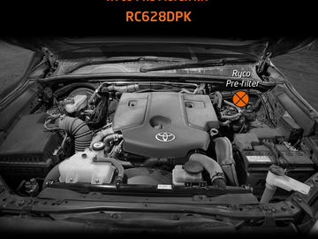 Direction-Plus  Ryco Pre-Filter Kit HILUX N80 / FORTUNER (RC628DPK)