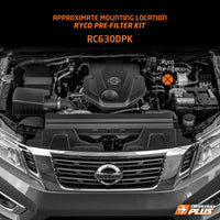 DIRECTION-PLUS RYCO PRE-FILTER KIT NAVARA NP300 (RC630DPK)