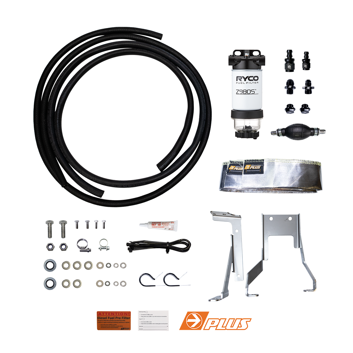 Direction-Plus  Ryco Pre-Filter Kit LAND CRUISER 70 SERIES (RC648DPK)