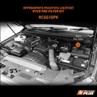 Direction-Plus  Ryco Pre-Filter Kit FORD  RANGER / EVEREST / BT-50 (RC661DPK)