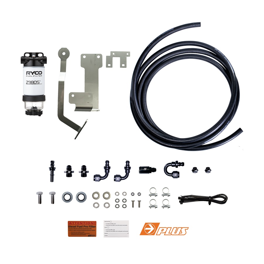 Direction-Plus  Ryco Pre-Filter Kit NEXT-GEN RANGER / EVEREST & VW AMAROK 4cyl & 6cyl (RC671DPK)