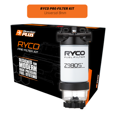 Direction-Plus  Universal 8mm Ryco Pre-Filter Kit (RC804DPK)