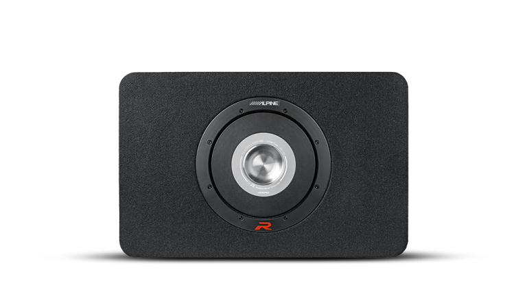 ALPINE R-Series 10" Shallow Profile Enclosure 2 Ohm Subwoofer RS-SB10