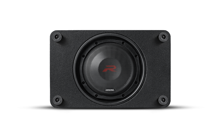 ALPINE R-Series 10" Shallow Profile Enclosure 2 Ohm Subwoofer RS-SB10