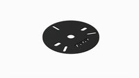 Wedgetail Trade Accessory Beacon Plate Top Mount RWA-ABP