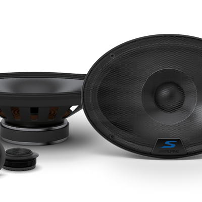 Alpine S-S69C S-Series 6×9 Inch 2-Way Component Speaker