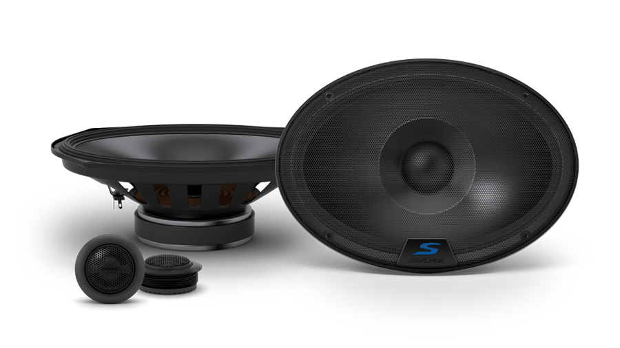 Alpine S-S69C S-Series 6×9 Inch 2-Way Component Speaker