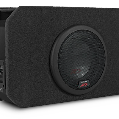 Alpine SBR-S8D4.2 900W 8” Compact Subwoofer (with included grille | SWR-823D Pre-installed)