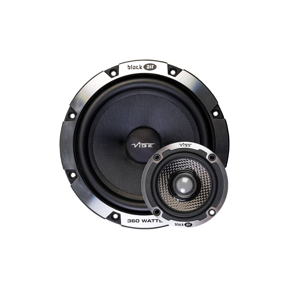 BLACKAIR 360 Watts 6.5" Component Speakers -BLACKAIR6C-V6B