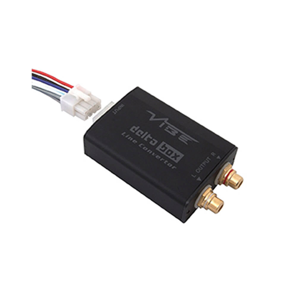 VIBE AUDIO Critical Link Premium 2 Channel Line Output Convertor-DELTABOXLC-V1