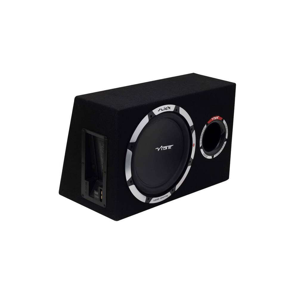 SLICK Single 12" Subwoofer Compact Enclosure, Vented, 1200 Watts-SLICKV12-V2