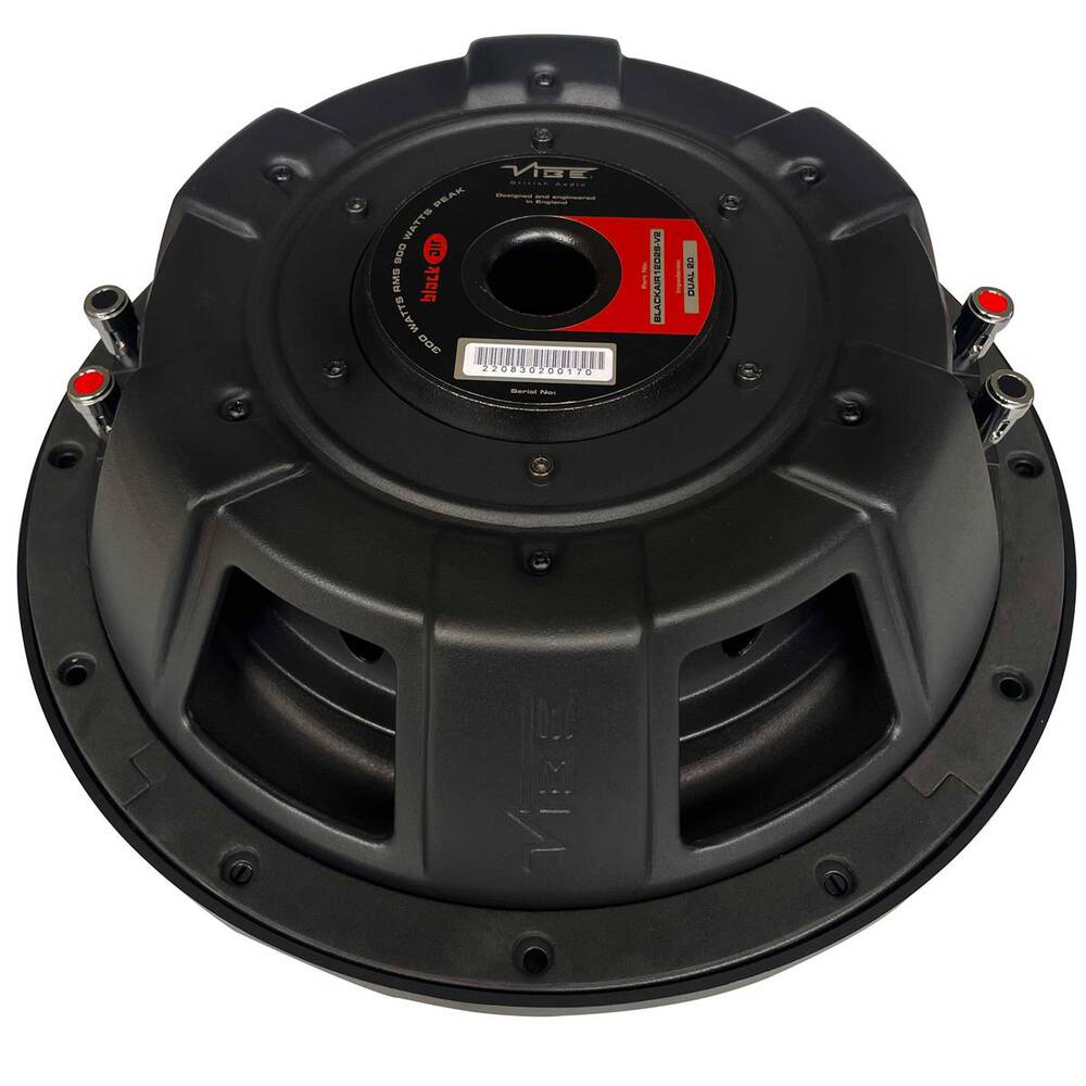 BLACKAIR Ultra Slim Shallow Subwoofer - 12", 900 Watts-BLACKAIR12D2S-V2