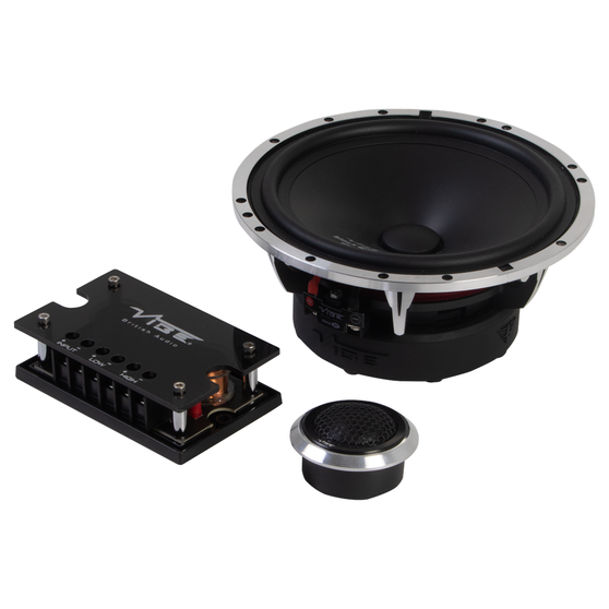 BLACKAIR 6.5" Component Speakers 140 Watts-BLACKAIR6C-V0
