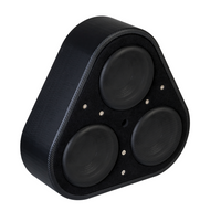 BLACKAIR Wheel Well Triple 8In Pass Rad Sub Enclosure 400W-BLACKAIRP8-V6