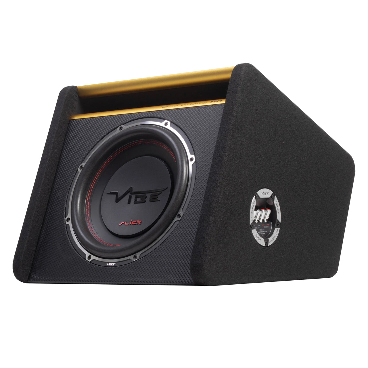 SLICK 12" 1500W Passive Bass Enclosure 500W Rms @ 2Ohm-SLICKMIT12-V3