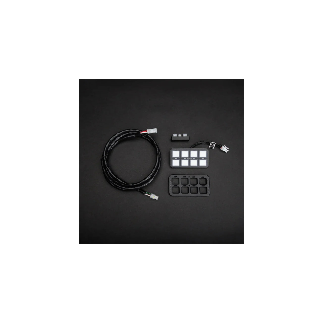 Americas Garage 8 Switch Slave Panel with 6m (20') Cable for RCR-Force by Switch-Pros SLV-RCR12-8SW 20