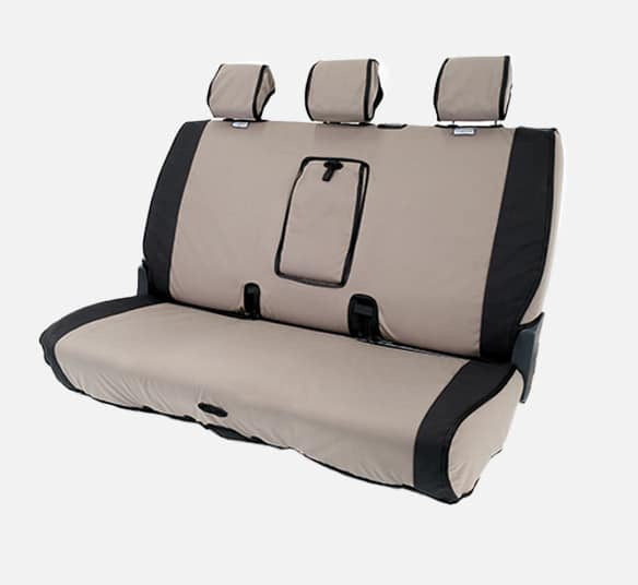 MSA 4x4 Ranger PY XLT/Sport/Wildtrak/Raptor Dual Cab Rear Seat Covers- 21045