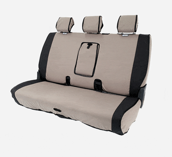 MSA 4X4 D-MAX SX/LS/XTERRAIN SECOND ROW SEAT COVERS- 21004