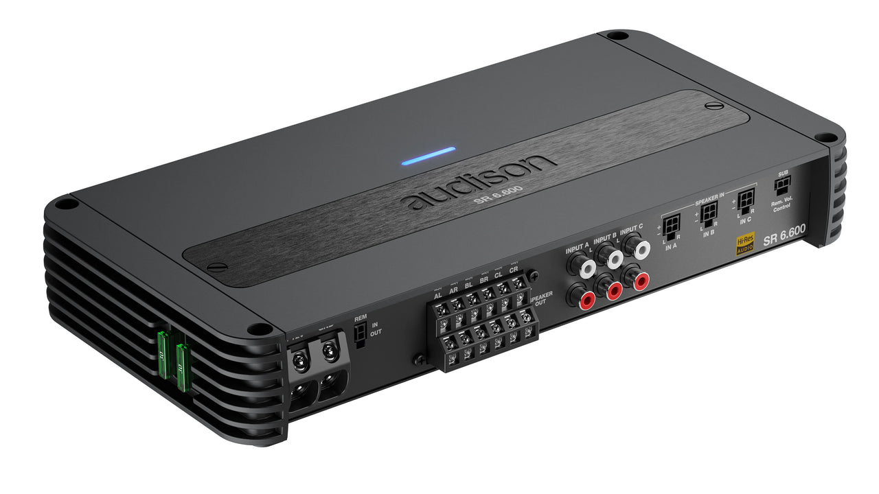 AUDISON Sr Line - 6 Channel 1120W D-Class Amplifier (Sr 6.600)