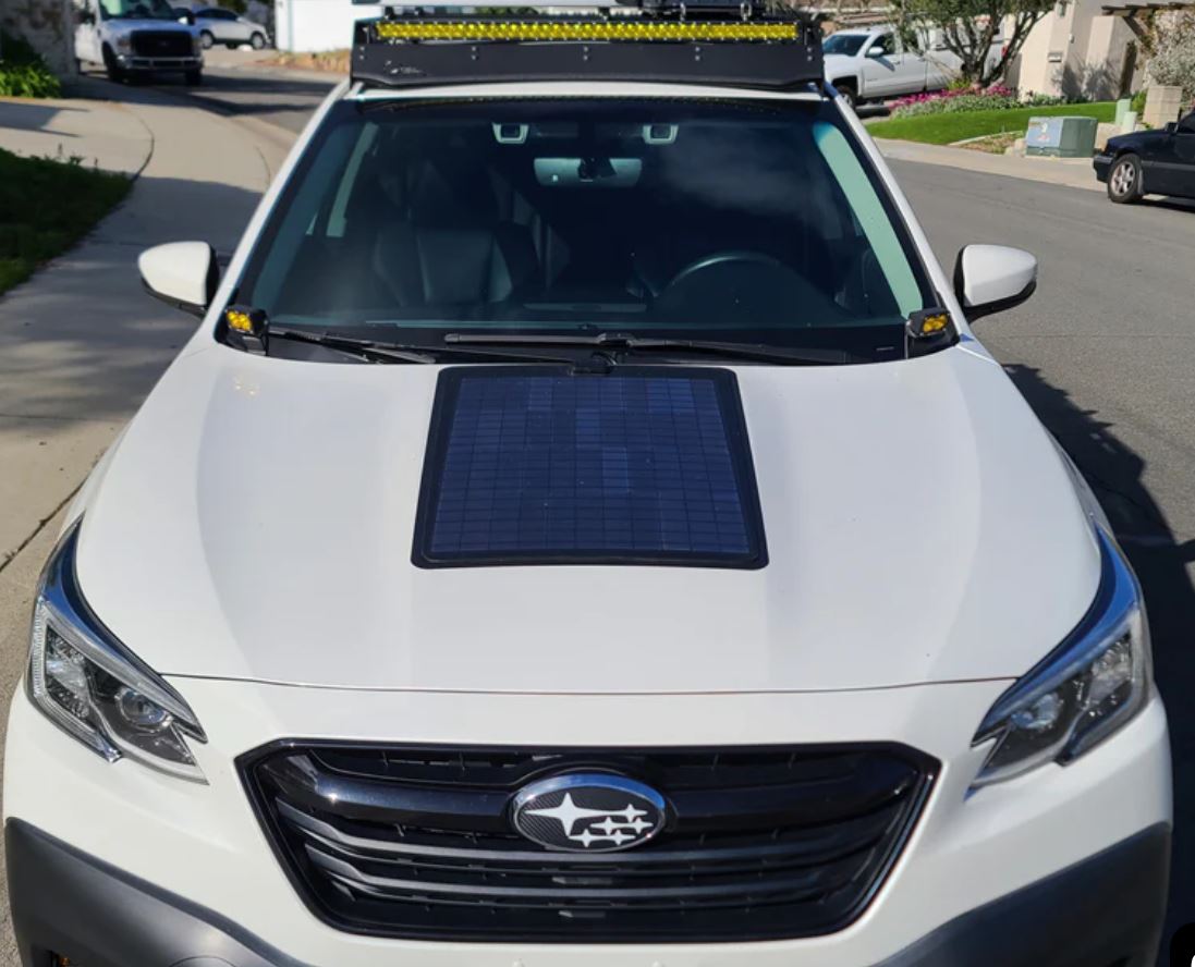 VSS Bonnet Solar panel - Subaru Outback (2020-Current) 65-Watt
