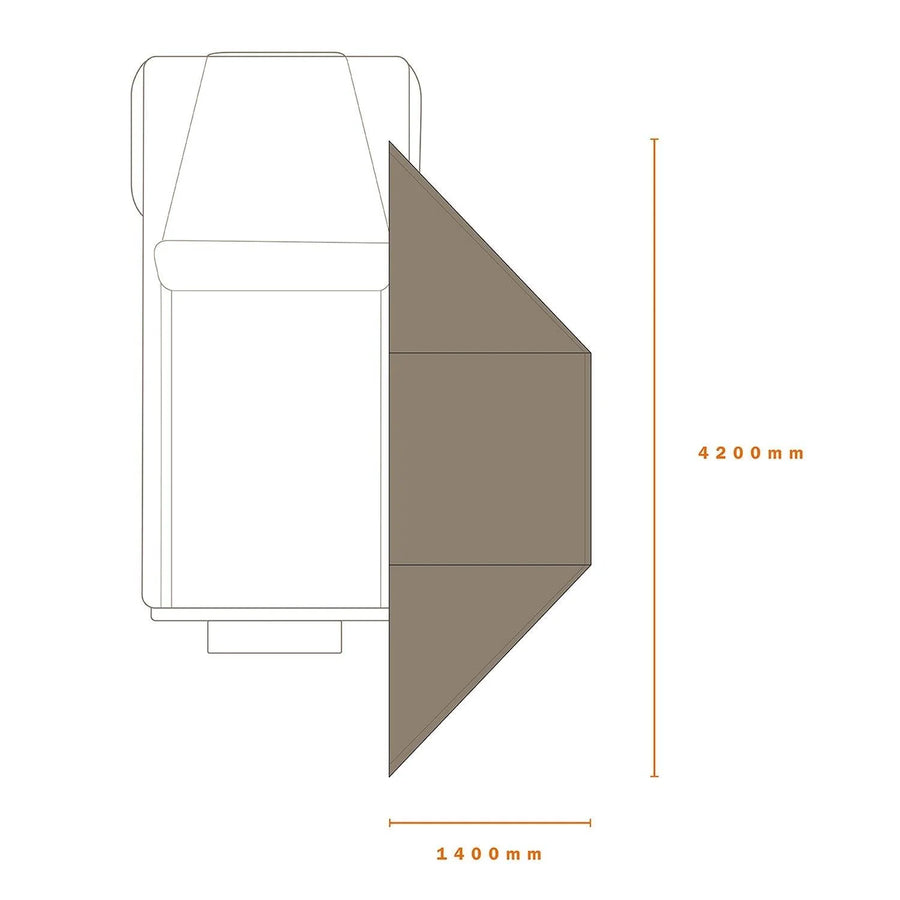 DARCHE ECLIPSE 180V VERSATILE AWNING (IN STORE PICK-UP ONLY) -T050801744V