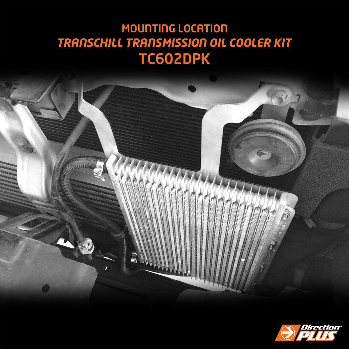 DIRECTION-PLUS TRANSCHILL TRANSMISSION COOLER KIT HOLDEN COLORADO (TC602DPK)