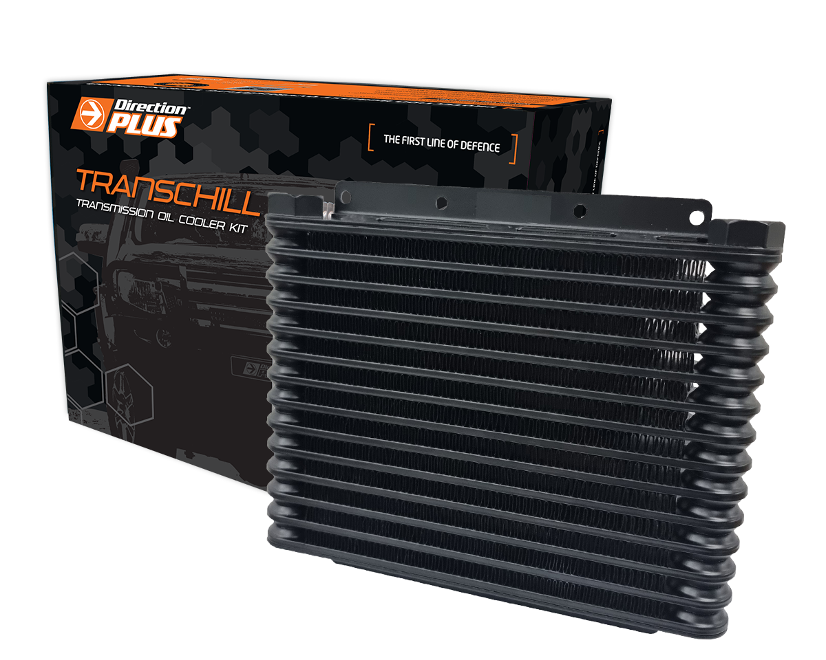 DIRECTION-PLUS TRANSCHILL ARCTIC BLACK TRANSMISSION COOLER KIT ISUZU D-MAX & MU-X (TCB601DPK)