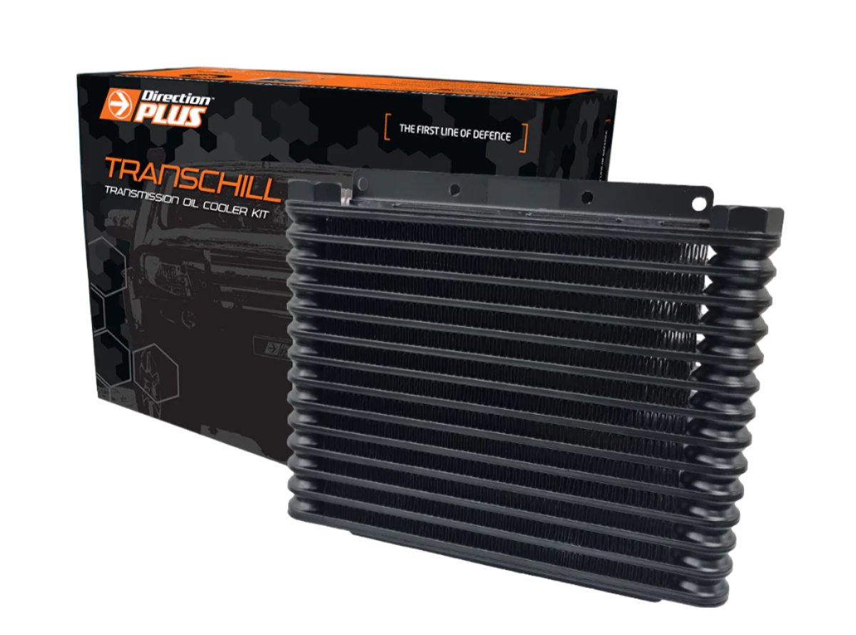 DIRECTION-PLUS TRANSCHILL ARCTIC BLACK TRANSMISSION COOLER KIT TOYOTA PRADO 150 & 155 SERIES (TCB620DPK)