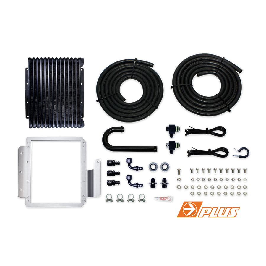 Direction-Plus  TransChill ARCTIC BLACK TRANSMISSION COOLER KIT RANGER, EVEREST & BT-50 (TCB621DPK)