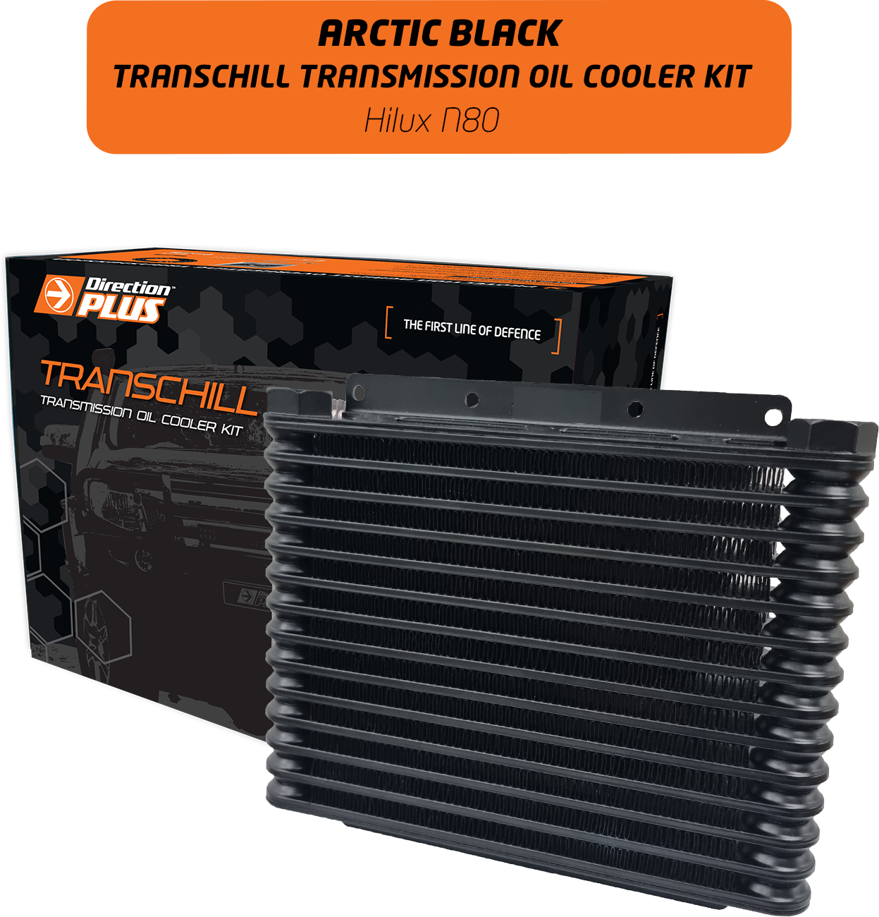 DIRECTION-PLUS TRANSCHILL TRANSMISSION COOLER KIT TOYOTA HILUX N80 (TCB628DPK)