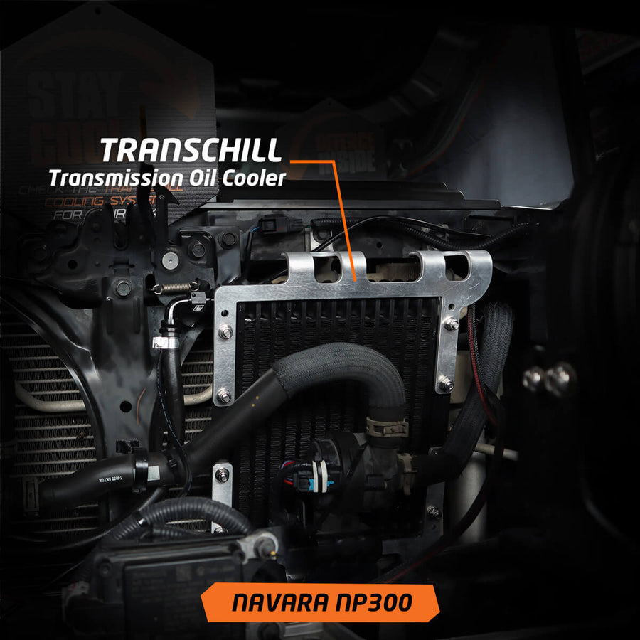 Direction-Plus  TransChill Arctic Black Transmission Cooler Kit NISSAN NAVARA NP300 (TCB630DPK)