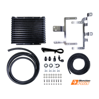 DIRECTION-PLUS TRANSCHILL ARCTIC BLACK TRANSMISSION COOLER KIT NISSAN NAVARA NP300 (TCB630DPK)
