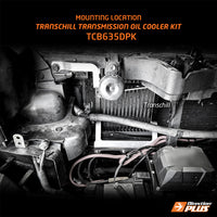 DIRECTION-PLUS TRANSCHILL ARCTIC BLACK TRANSMISSION COOLER KIT TOYOTA LAND CRUISER 300 SERIES (TCB635DPK)