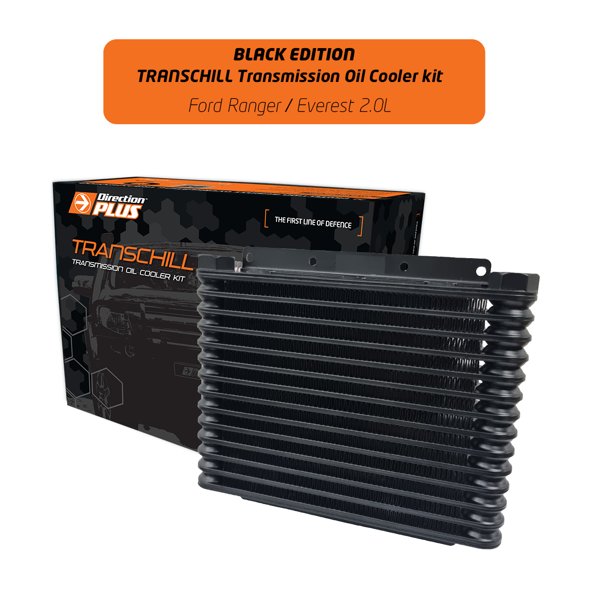 DIRECTION-PLUS TRANSCHILL TRANSMISSION COOLER KIT FORD RANGER, EVEREST PXIII BI-TURBO (TCB663DPK)