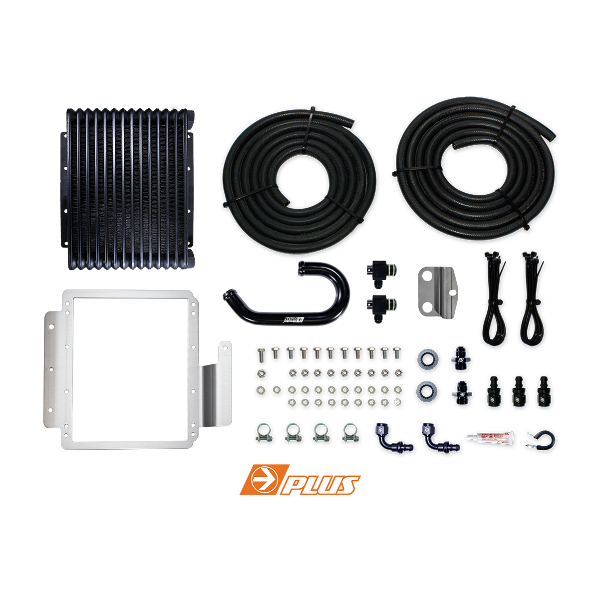 DIRECTION-PLUS TRANSCHILL TRANSMISSION COOLER KIT FORD RANGER, EVEREST PXIII BI-TURBO (TCB663DPK)