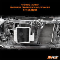 DIRECTION-PLUS TRANSCHILL TRANSMISSION COOLER KIT FORD RANGER, EVEREST PXIII BI-TURBO (TCB663DPK)