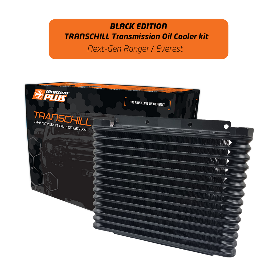 Direction-Plus  TransChill Arctic Black Transmission Cooler Kit FORD NEXT GEN RANGER / EVEREST (TCB671DPK)