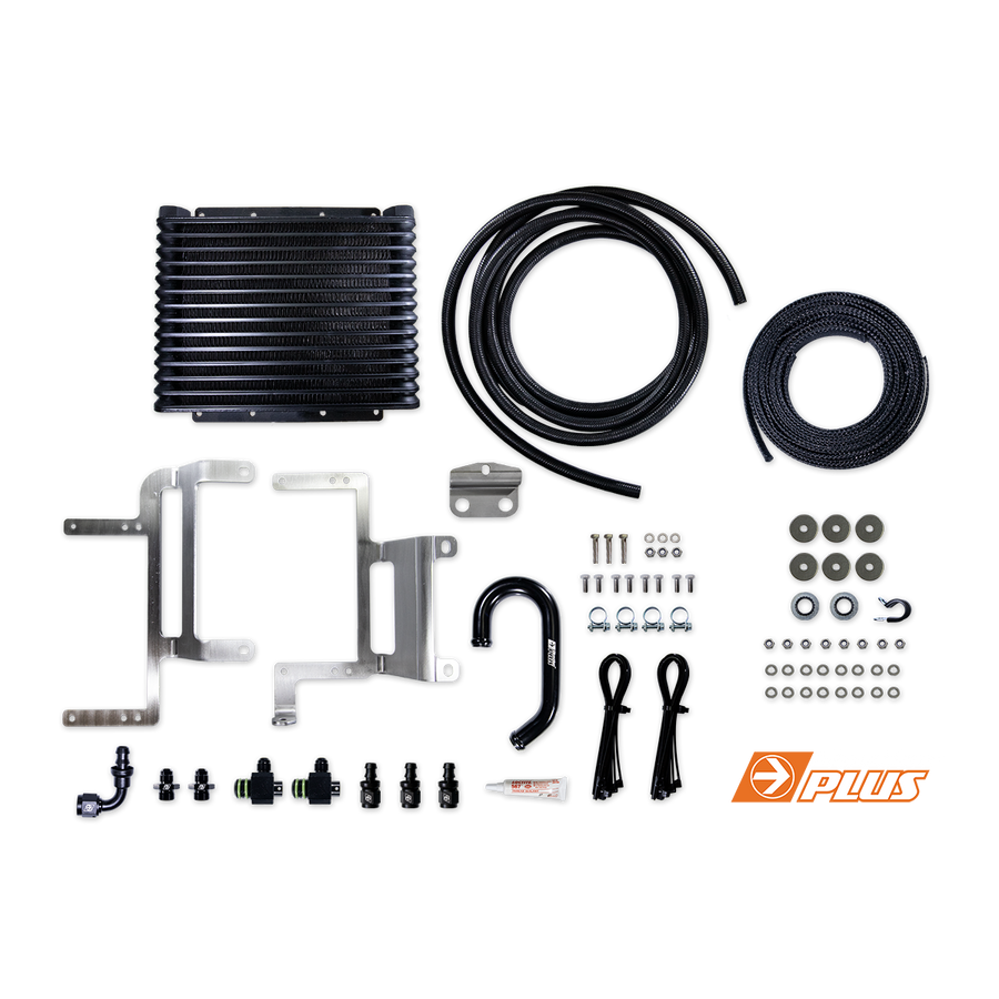 Direction-Plus  TransChill Arctic Black Transmission Cooler Kit FORD NEXT GEN RANGER / EVEREST (TCB671DPK)