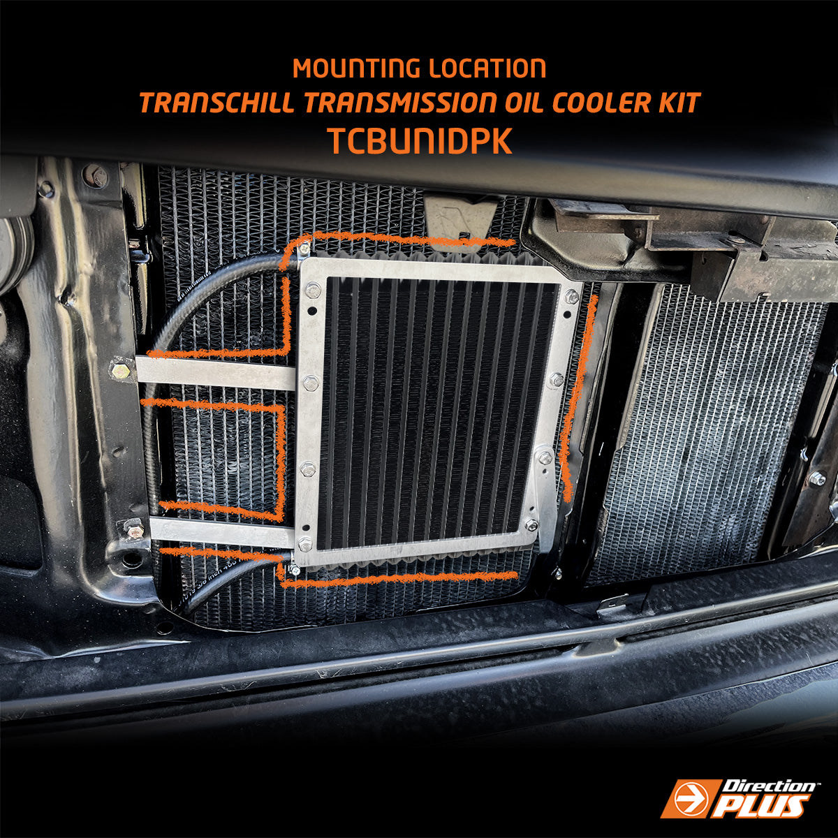Direction-Plus  TransChill Arctic Transmission Cooler Kit -TCBUNIDPK