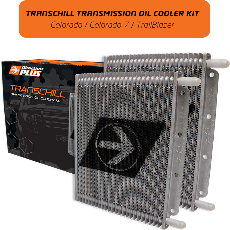 DIRECTION-PLUS TRANSCHILL DUAL TRANSMISSION COOLER KIT HOLDEN COLORADO (TCD602DPK)